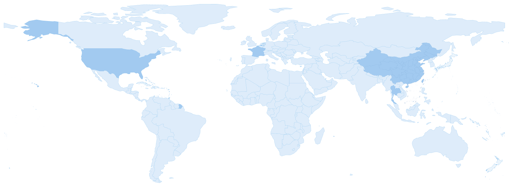 富特科技全球布局地图